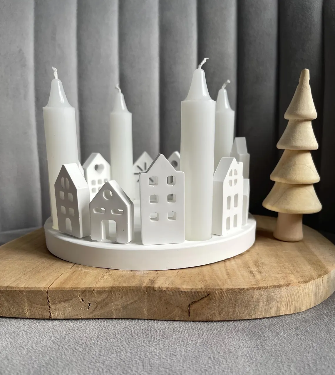 Minimalist House Candle Holder